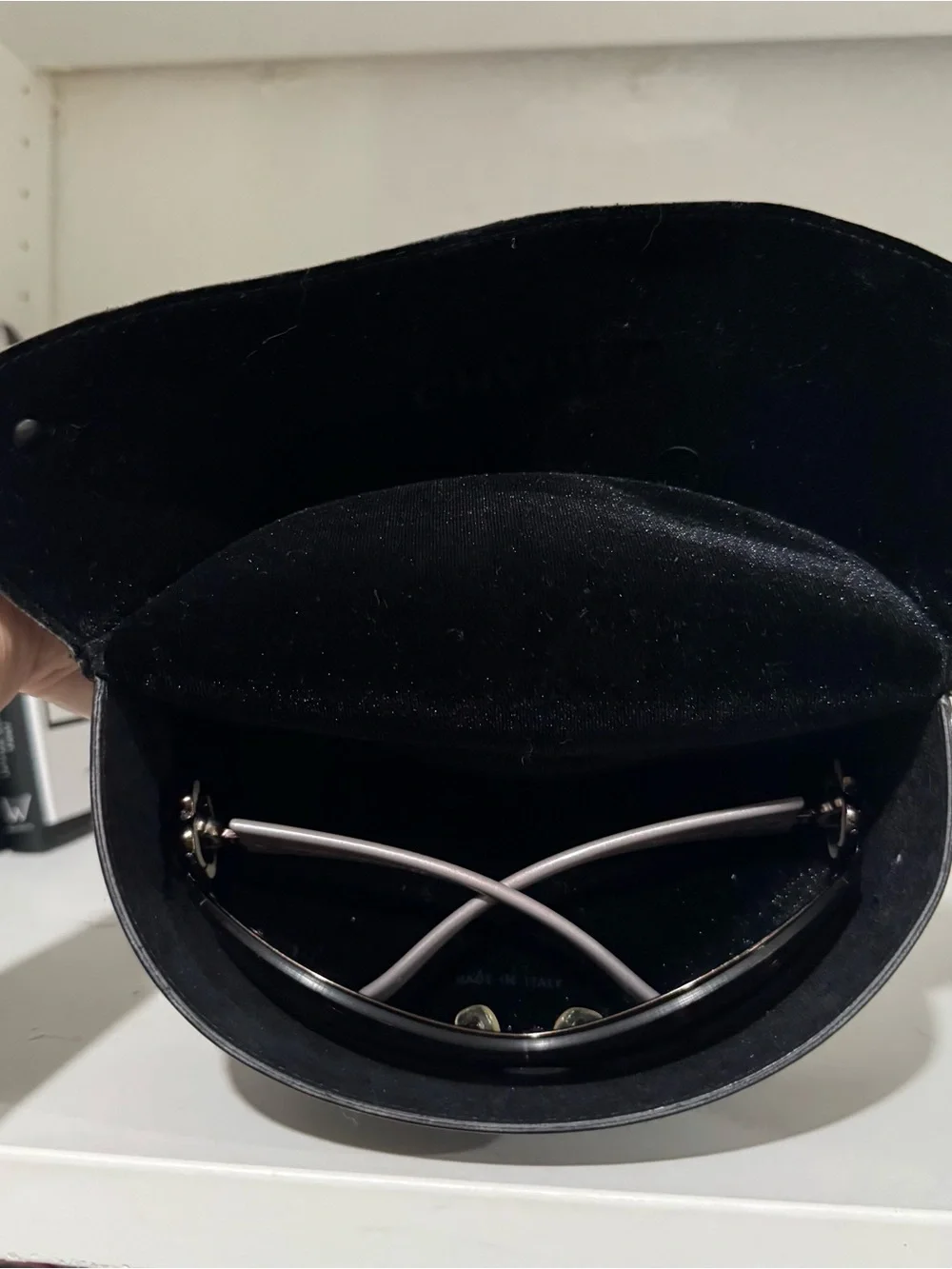 Chanel Brown Shield Sunglasses